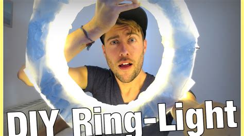 DIY RING LIGHT Tutorial Einfach Günstig YouTube