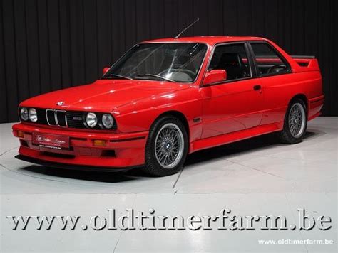 Bmw E30 M3 Sport Evolution Brilliant Red 90 1990 Sold Ch9125