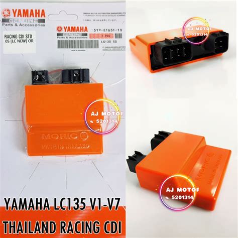 Thailand Orange Racing Cdi Yamaha Lc Lc V V Buang Cut Lc V