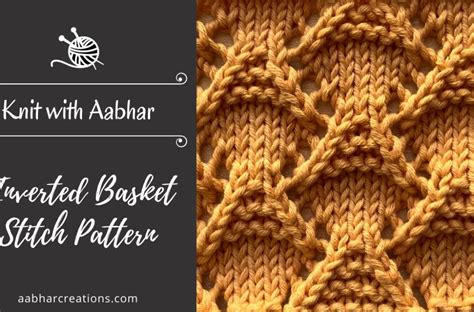 Knit With Aabhar Zig Zag Lace Stitch Pattern Aabhar Creations