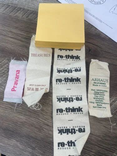 Woven Wash Care Label At ₹ 05piece In New Delhi Id 2849009174588