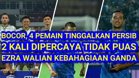 Bocor Pemain Tinggalkan Persib Pekan Depan Akui Masih Belum Puas