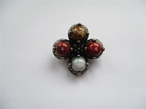Vintage Celtic Faux Agate Brooch by Jacobite Jewellery faux | Etsy ...