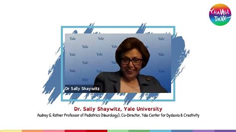 Dr Sally Shaywitz Audrey G Ratner Professor Of Pediatrics Co