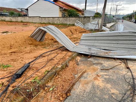 Defesa Civil Confirma Que Tornado Atingiu Sc Durante Tempestade Em Timbó