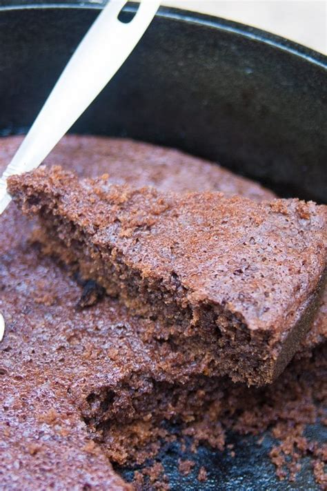 Dutch Oven Chocolate Cake Recipe