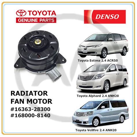 Original Denso Toyota Estima 2 4 ACR50 Alphard Vellfire 2 4 ANH20