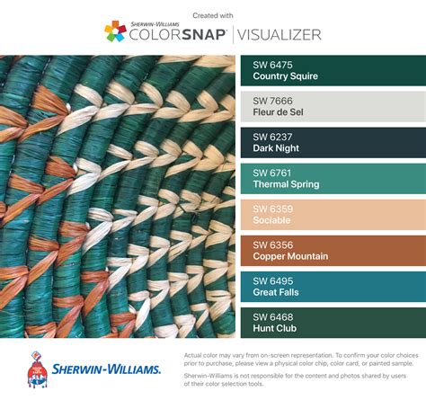 I Found These Colors With Colorsnap® Visualizer For Iphone By Sherwin Williams Country Squire