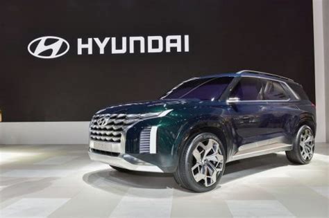 Hyundais Biggest Suv Palisade Leaked Online Offers Eight Seat Option