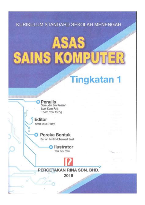 Buku Rujukan Asas Sains Komputer Riset