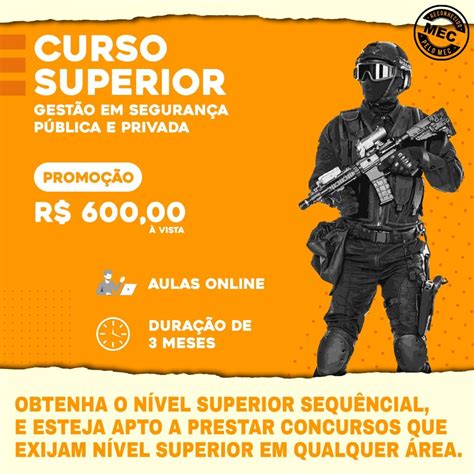 Curso Superior Sequencial De Gestão Em Segurança Publica E Privada Caio Wolffyman Mendes