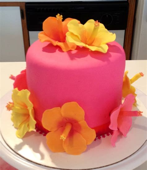 Hibiscus Cake