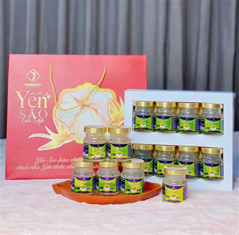 Tổ yến chưng hạt chia 20% vinagreentech hũ 70ml | Yến sào đông trùng hạ ...