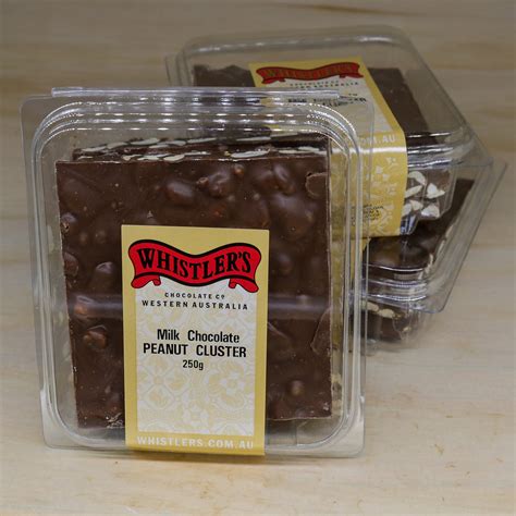 Peanut Cluster 250g Whistlers Chocolate