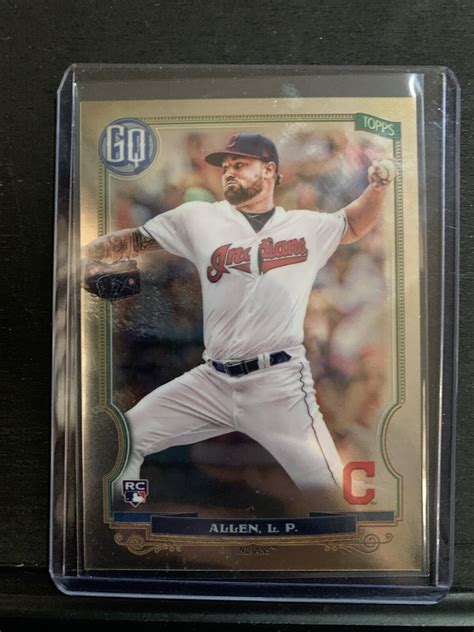 Logan Allen 2020 Topps Gypsy Queen Chrome Parallel RC Cleveland Indians