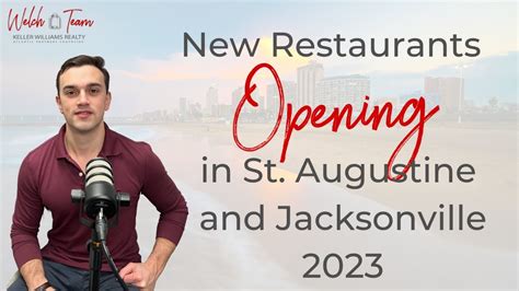 New Restaurants Coming To St Augustine And Jacksonville In 2023 YouTube