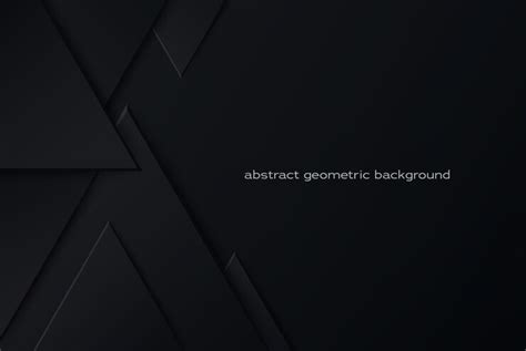 Premium Vector Abstract Vector Background With Black Triangles