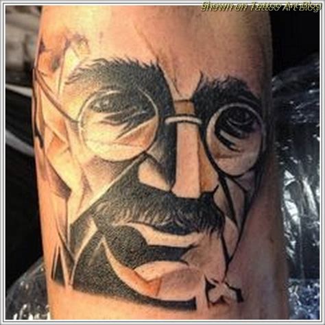 27 Amazing Gandhi Tattoo Ideas with Meanings - Body Art Guru