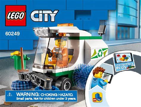 Street Sweeper 60249 LEGO information LEGO instructions 1 page / Brick ...