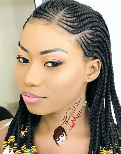 Modele Coiffure Tresses Africaine Idées De Coiffure