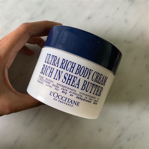 Loccitane Ultra Rich Shea Butter Body Cream Saves My Winter Skin