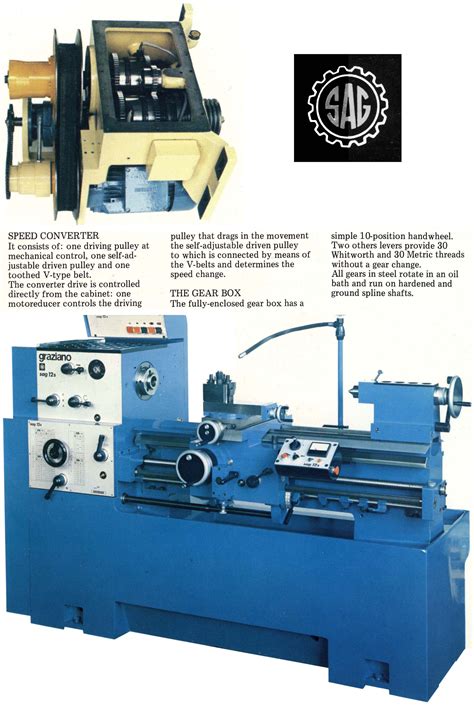 Graziano Sag 12 Lathe