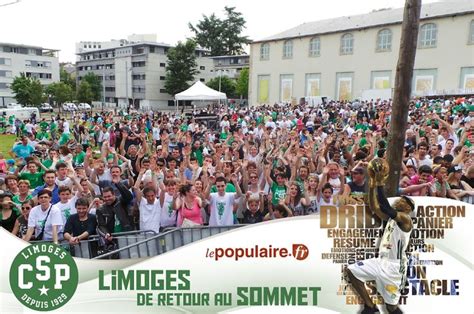 Le Populaire Du Centre Limoges De Retour Au Sommet Limoges Retour