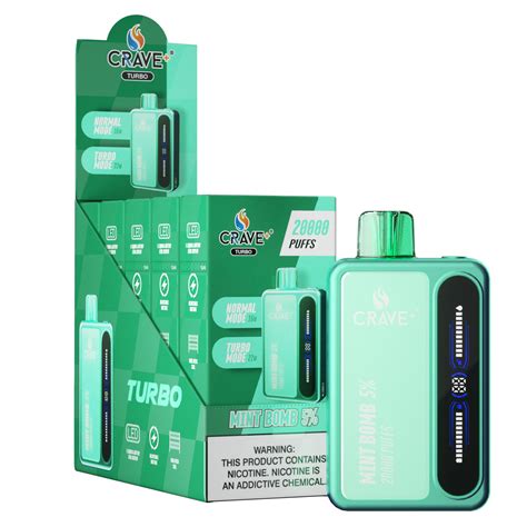 Crave Turbo 20k - Mint Bomb - Crave Disposable