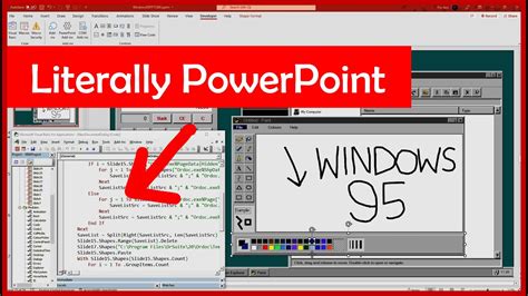 I Coded Windows 95 In Powerpoint Pt1 Youtube