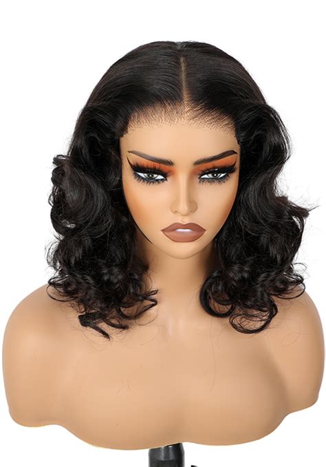 Amazon Isee Hair Inch Straight Wig With Bangs Human Hair