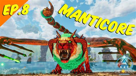 Taming The Manticore Boss In Ark Ascended Descended Arkascended