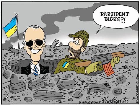 5 Sharply Funny Cartoons About Biden S Surprise Visit To Ukraine The Week