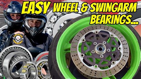 How To Change Your Motorcycle Wheel Bearing Swingarm Bearings Fast