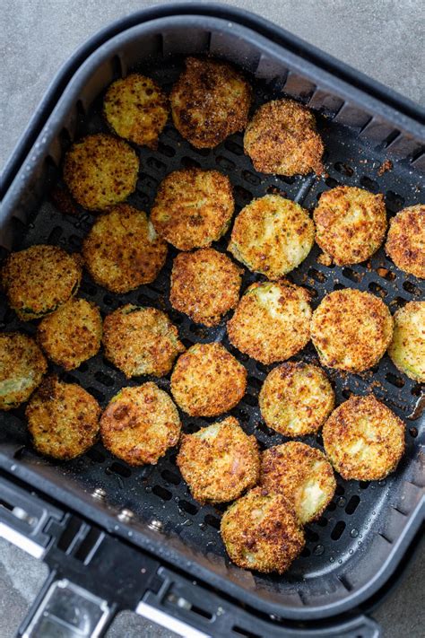 Air Fryer Parmesan Zucchini Chips Momsdish