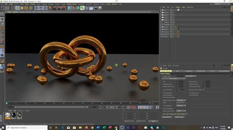 Ultra Realistic Gold Material Tutorial Cinema D Youtube