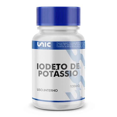 O Que É Iodeto De Potassio - Iodeto de potássio 130mg Na UnicPharma - UnicPharma