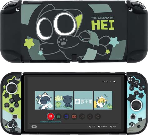 Geekshare Funda Protectora Delgada Compatible Con Switch Oled Y Game