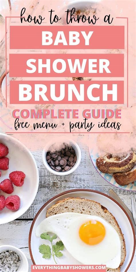 How To Host The Ultimate Baby Shower Brunch