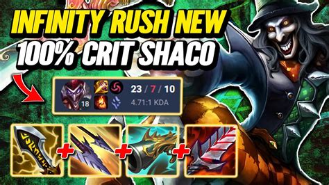 New Oneshot Shaco Build For S14 Split 2 League Of Legends Full