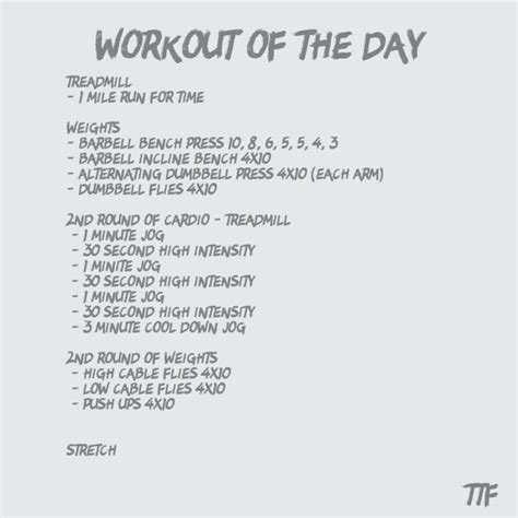 Hiit Chest Workout Routine Top Tier Fitness Clt