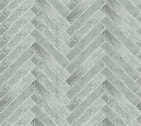 Evolve Copper Bau Tile Herringbone Architextures