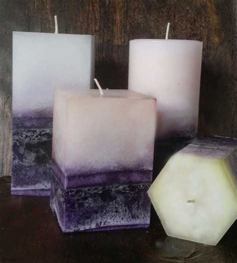 Lavender Pillar Candle