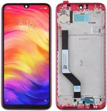 Podzespo Y Do Telefonu Xiaomi Wy Wietlacz Ekran Lcd Ramka Redmi Note