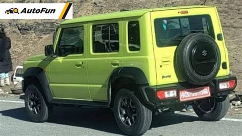 Penampakan Perdana Suzuki Jimny 5 Pintu 2023 Cuma Tambah Panjang