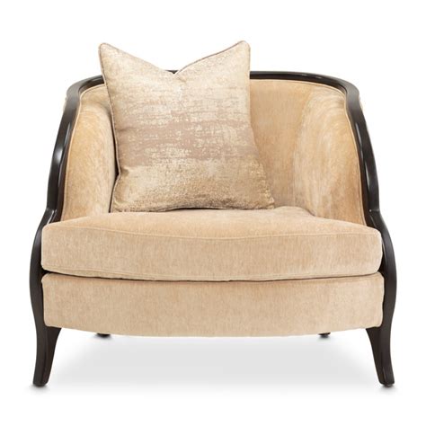 Michael Amini Malibu Crest Upholstered Accent Chair Wayfair