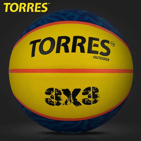 Мяч баскетбольный TORRES B022336, 6 размер, синий купить по выгодной ...