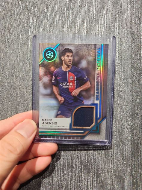 Topps Museum Collection Marco Asensio Meaningful Material Relic