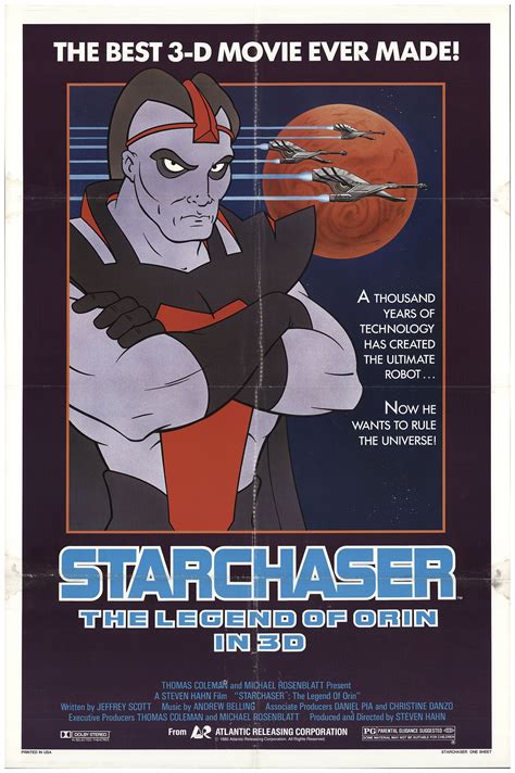 Starchaser The Legend Of Orin Original Movie Poster Fff