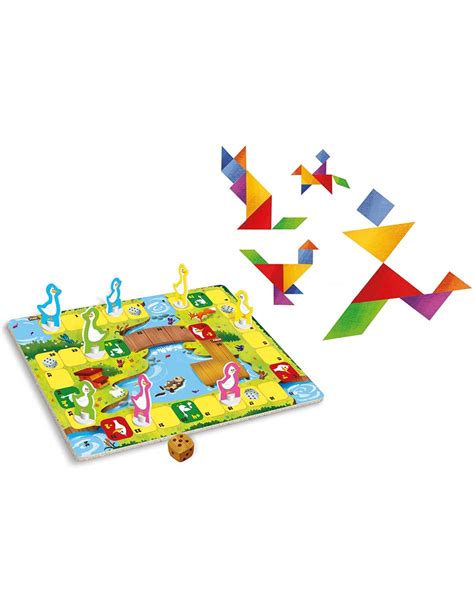 Il Gioco Dell Oca E Tangram In Clementoni Futurartshop