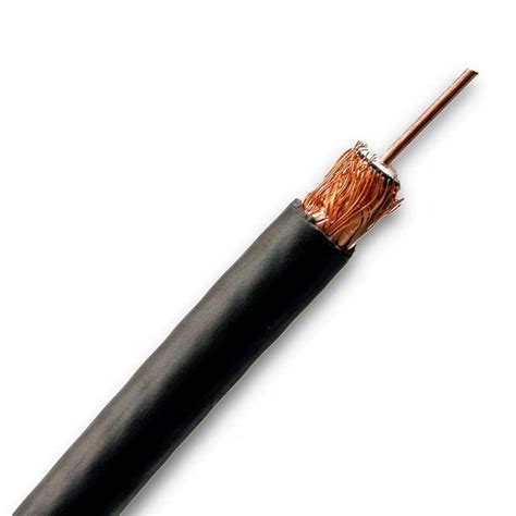 Cable Coaxial Cu Al M Surmedia Negro Sat Litex Tiva